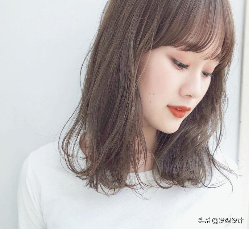 中长发发型免打理造型,中长发披发发型理发店