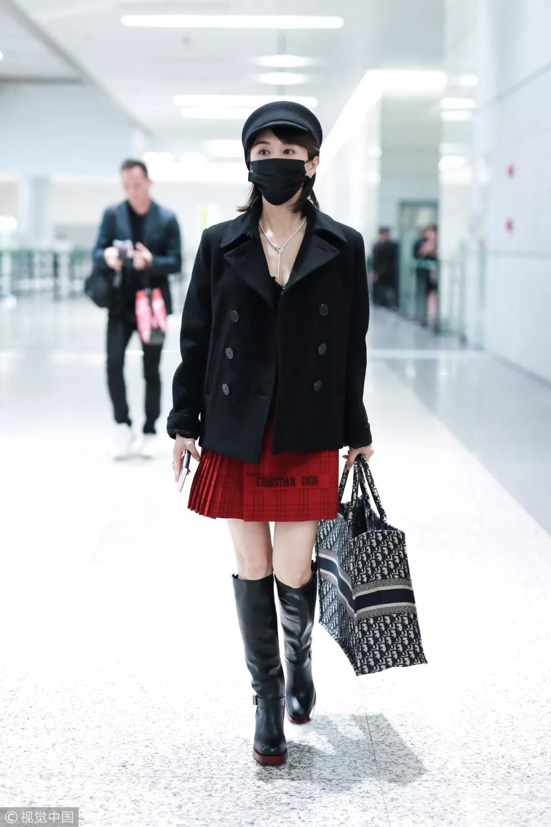 冬天可以穿出长腿美感,秋冬长靴高级感穿搭