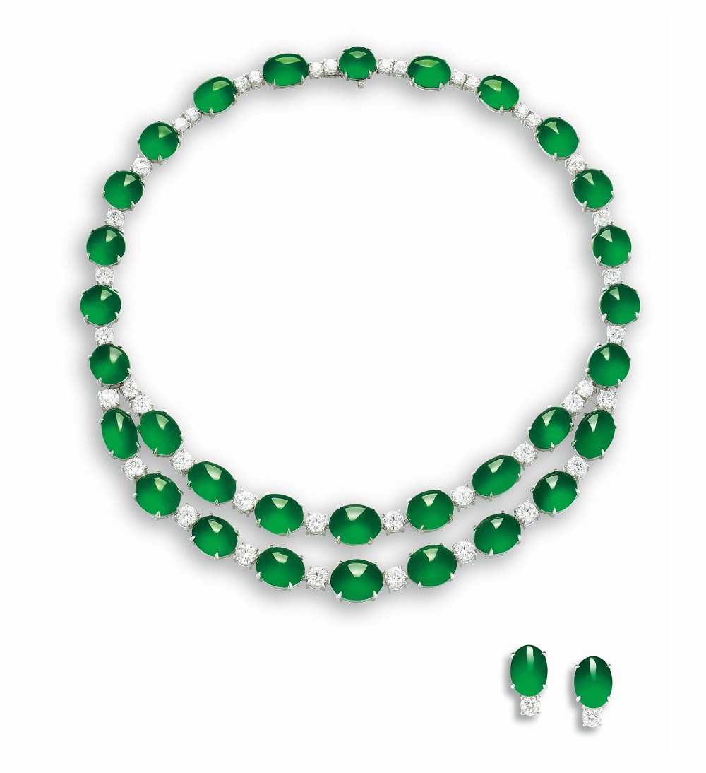 公爵夫人项链图片,温莎公爵夫人蓝玉髓项链