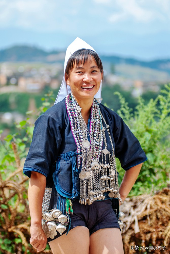 红河州最美哈尼族村寨,红河哈尼族千年梯田