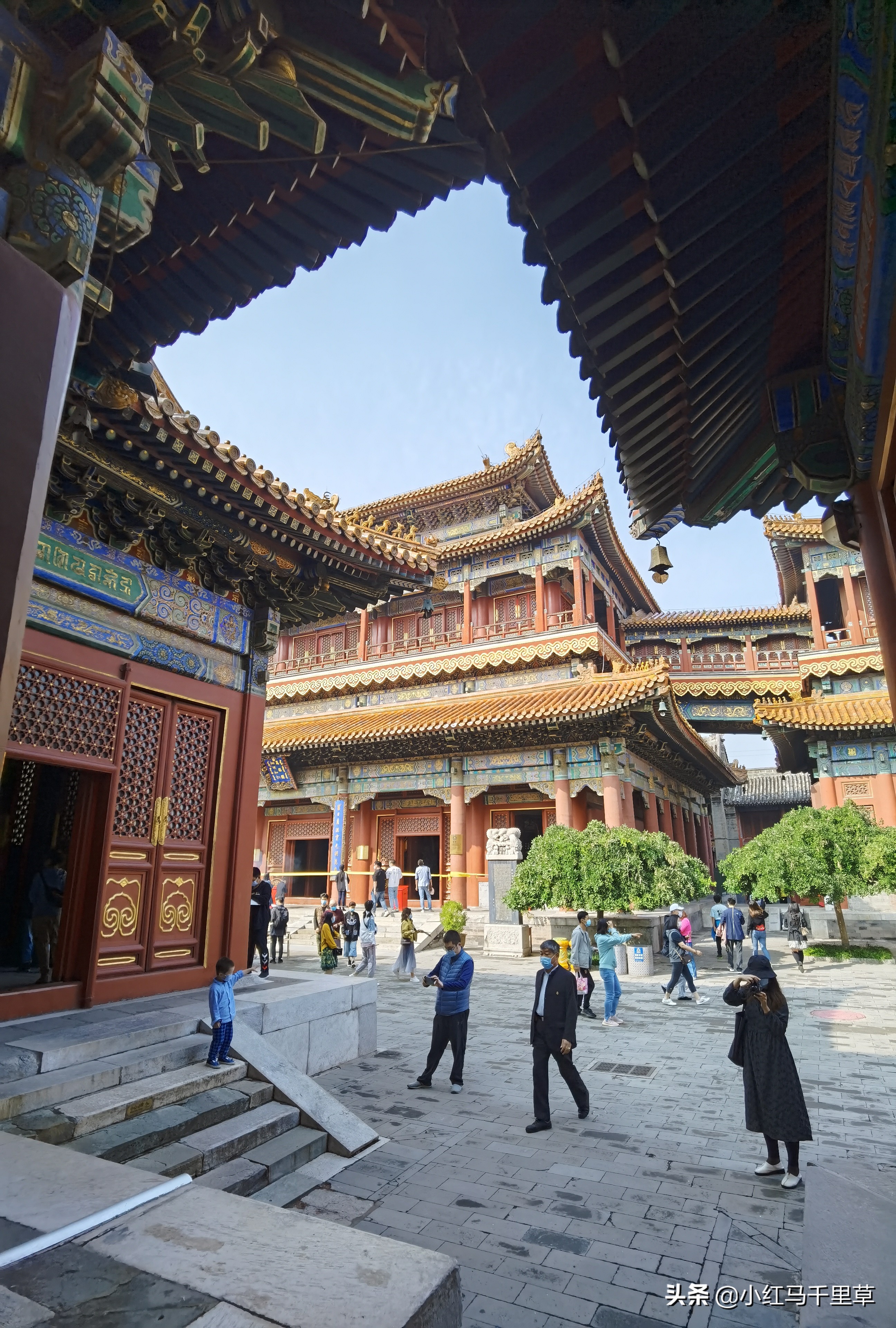 雍和宫游览记,北京行记