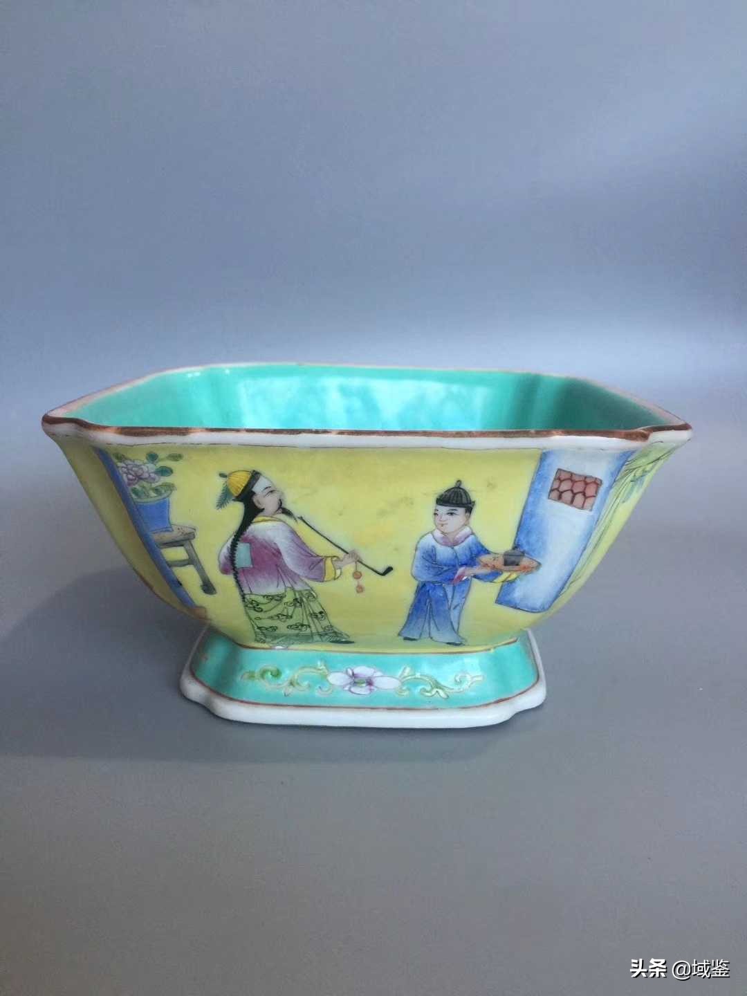 这几年的新仿瓷器鉴别,清代薄壳细路粉彩瓷器