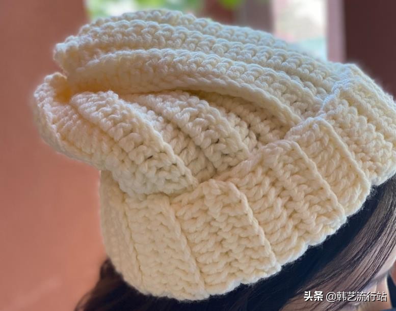 时尚韩版夏凉帽100款的编织教程,今年流行的几款编织帽