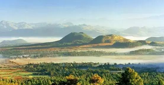 火山旅游好去处,火山群打卡