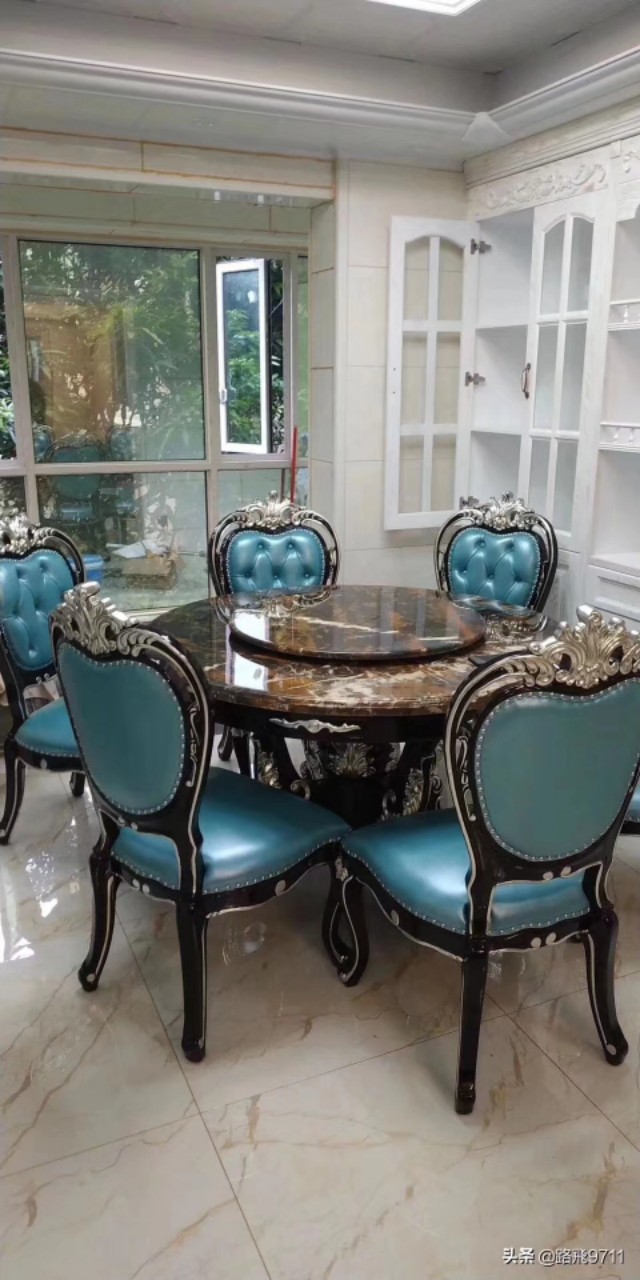 欧式风格餐台设计,欧式餐台布置