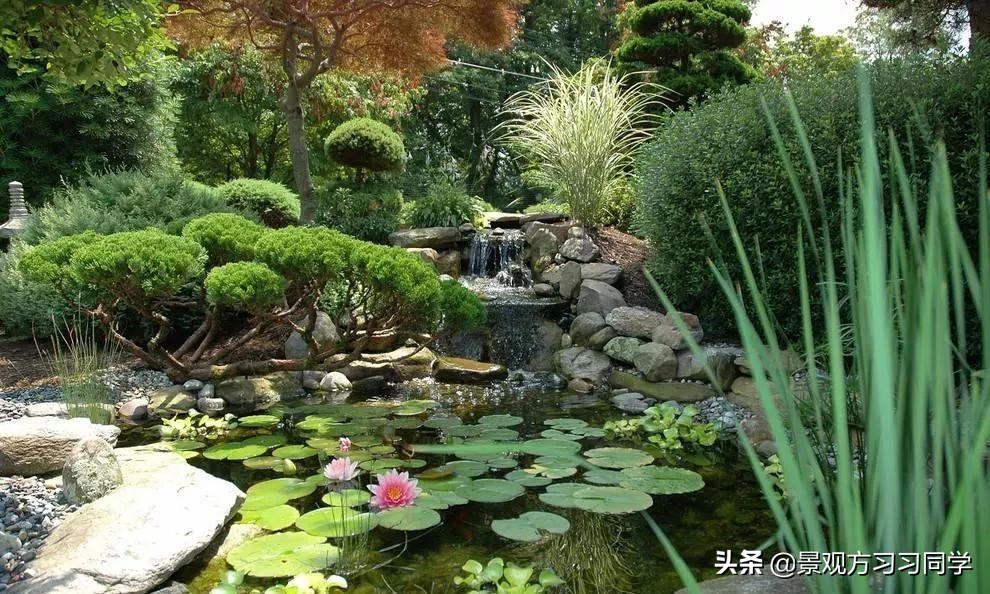 农村庭院花园效果图大全现代简约,花园设计效果图庭院180平方米