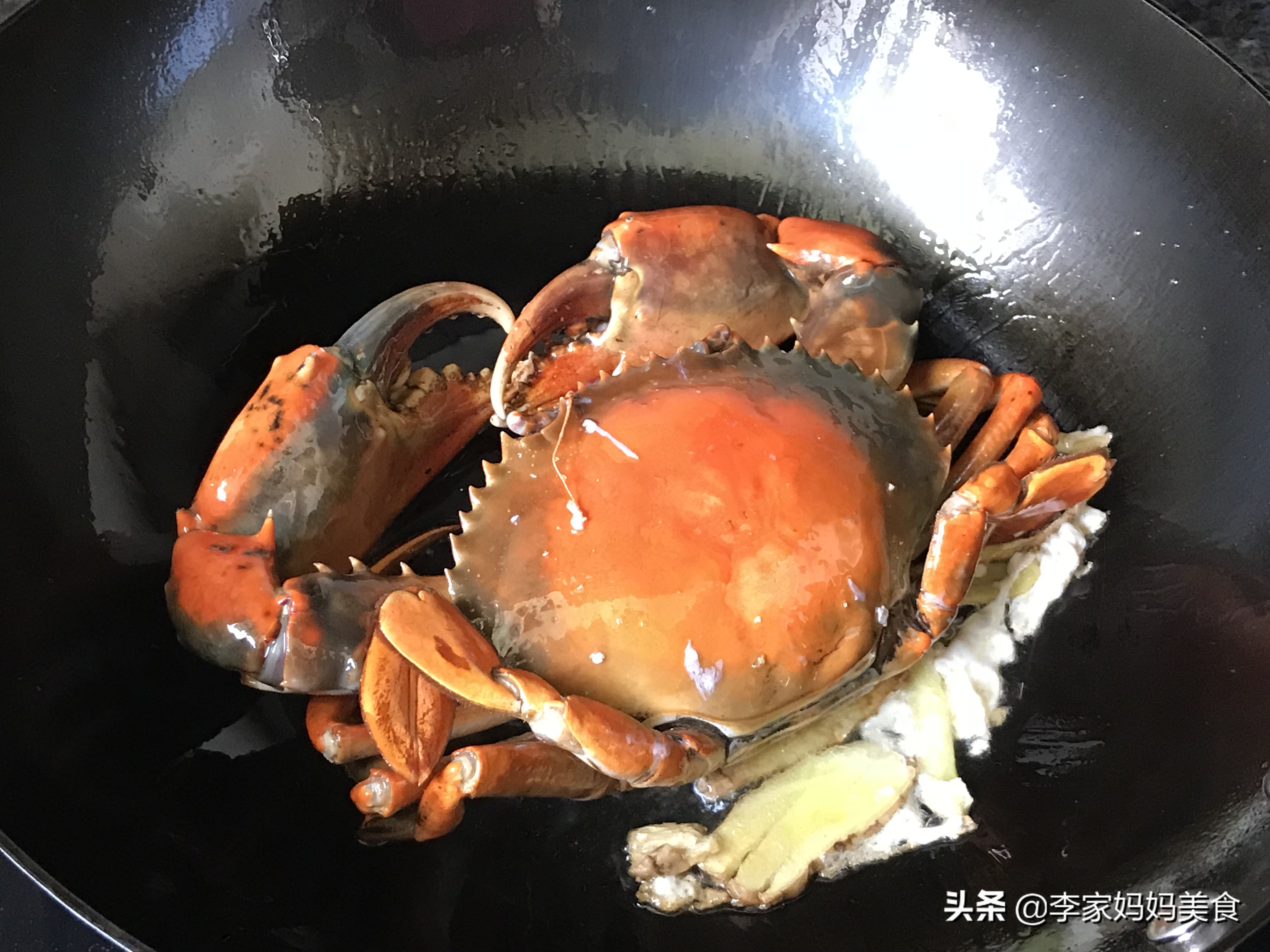 正宗舟山老渔民螃蟹做法,老蟹的做法大全视频