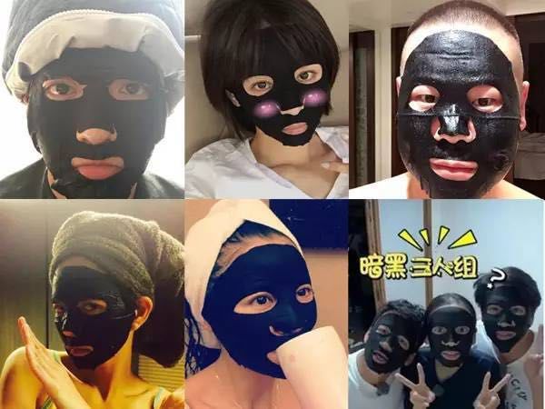 想要皮肤好买什么化妆品,明星同款白色涂抹式面膜