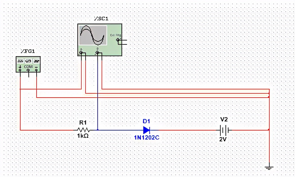 二极管仿真,二极管应用电路仿真半波整流