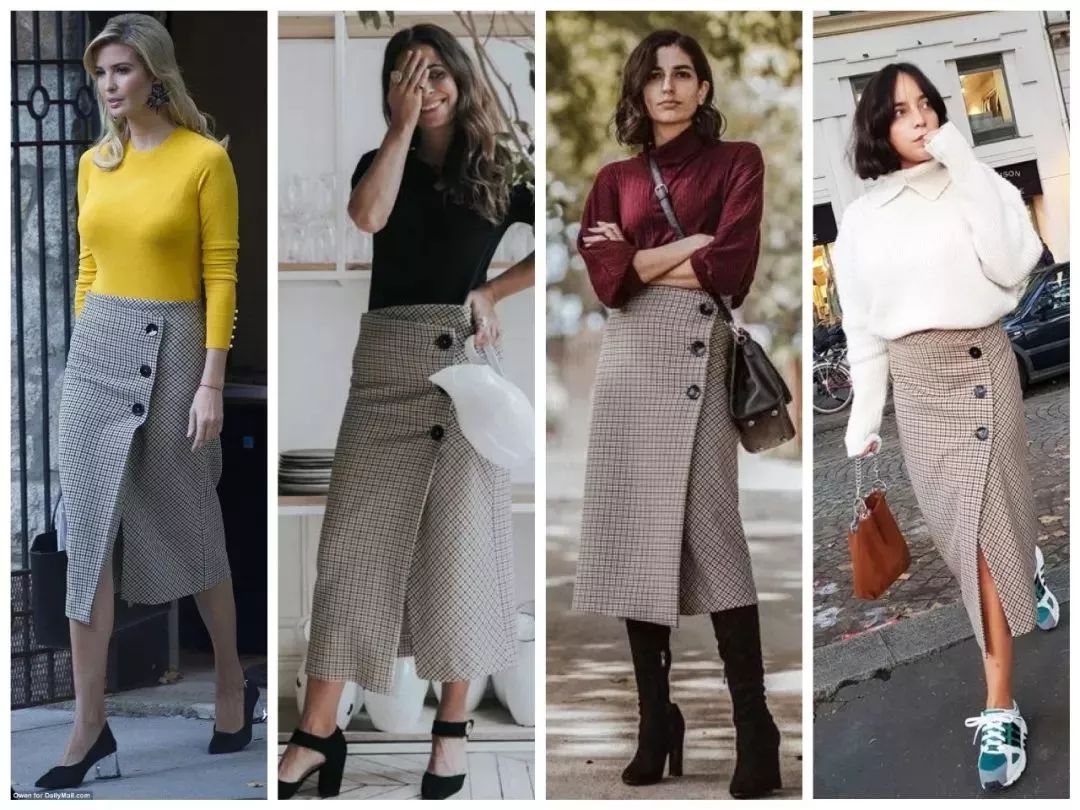 姚晨最近咖啡色穿搭,姚晨穿搭最新图片