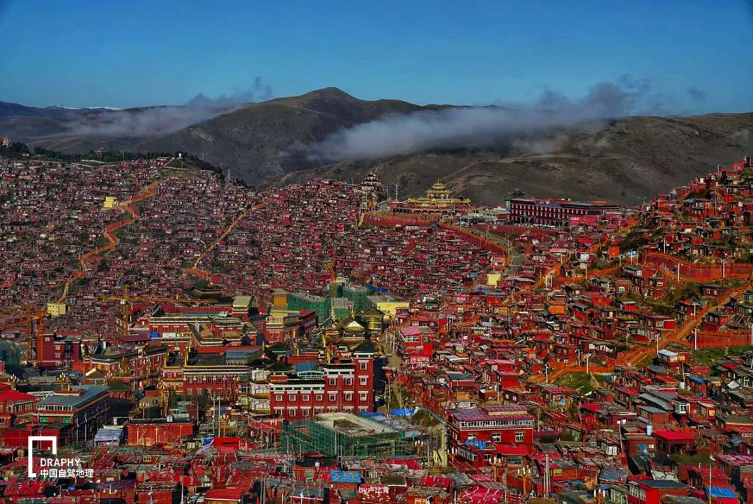 川西赏秋自驾游最佳路线图,川西最美秋色环线