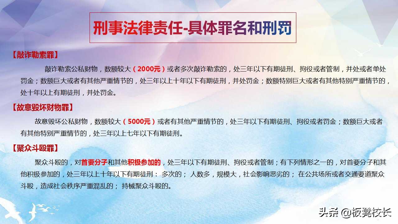 青少年普法教育班会ppt,中小学普法教育ppt