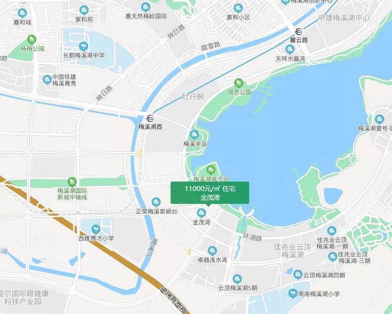 梅溪湖复式公寓值不值购买,6字头梅溪湖现房公寓