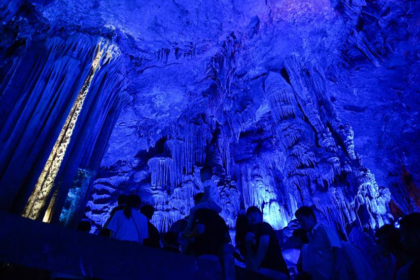 瑶琳仙境石刻写的啥,鹧鸪天蓬莱阁