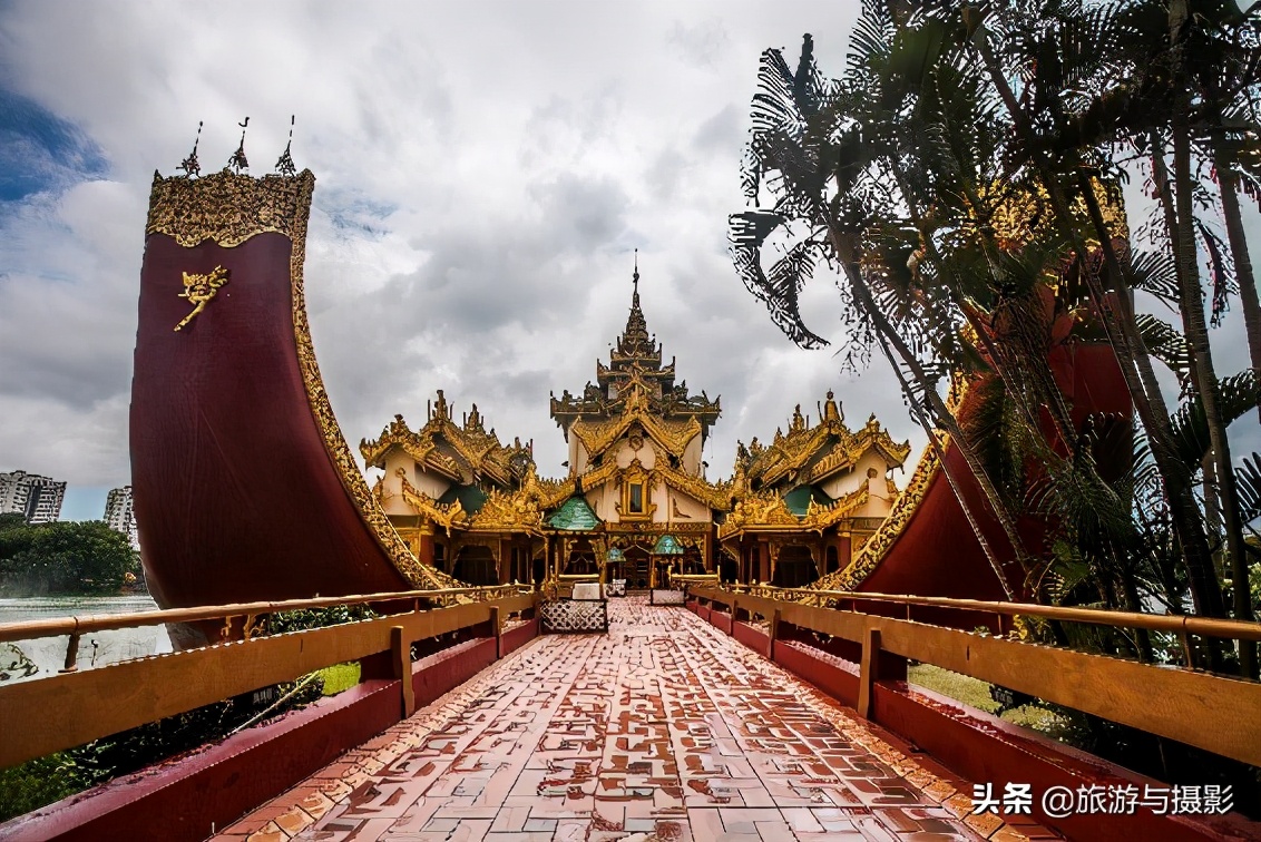 仰光充满现代感和历史感的城市,缅甸仰光佛塔之国