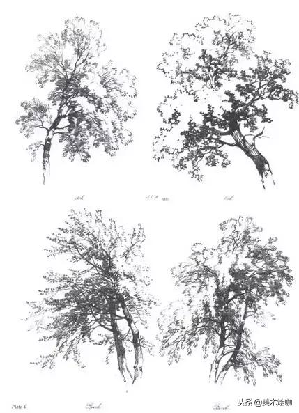 40张经典素描,40张经典素描风景图快拿去临摹吧