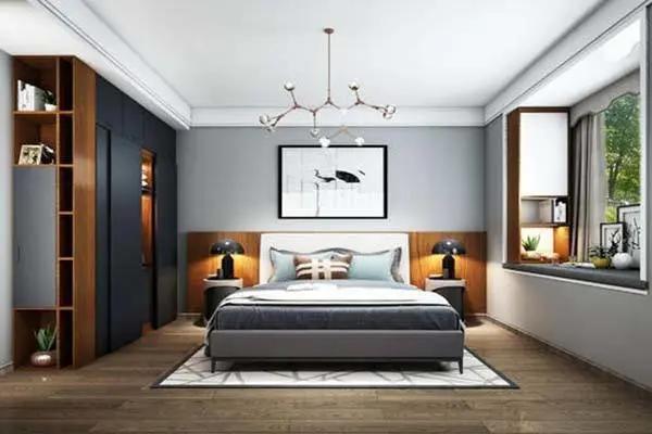 主卧卫生间的门正对着床怎么装修,卫生间门对着床怎样化解图