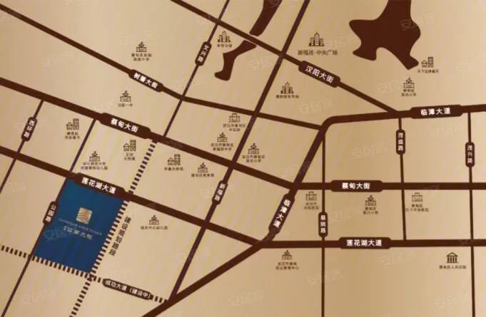 武汉蔡甸区有哪些好楼盘,武汉抢滩楼盘一览表