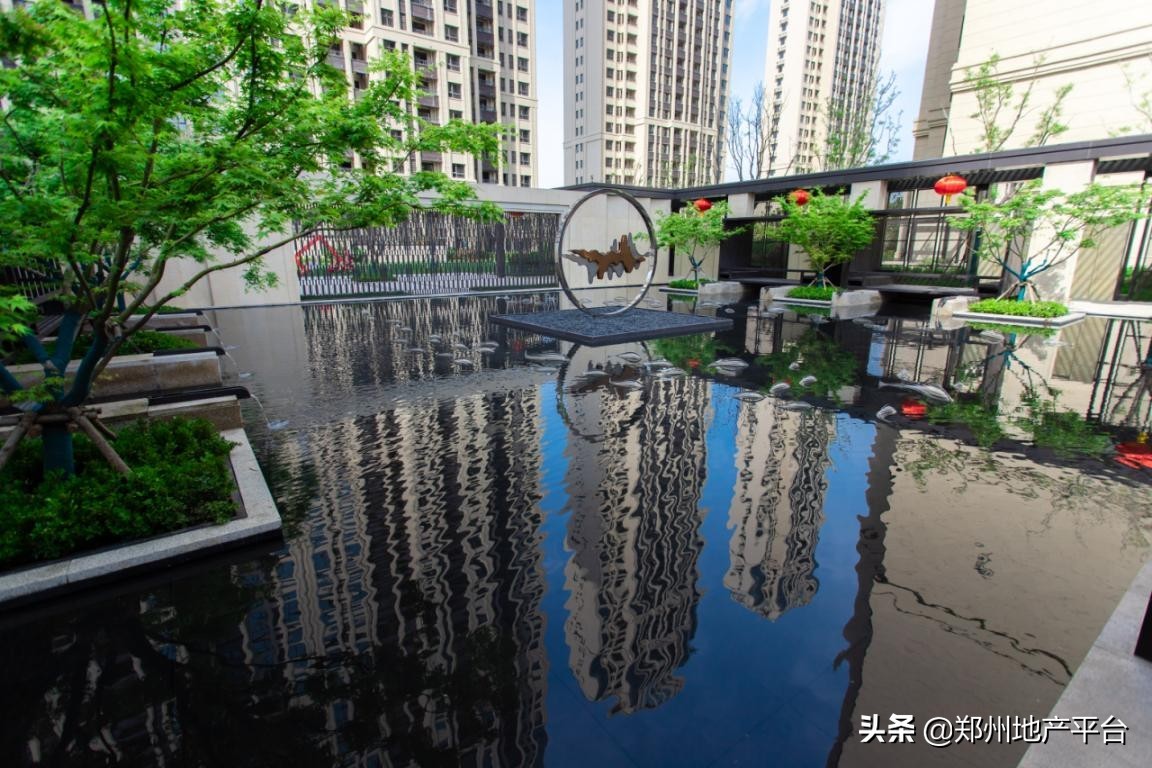 郑州锦艺金水湾二期布局,郑州锦艺金水湾二期实景图