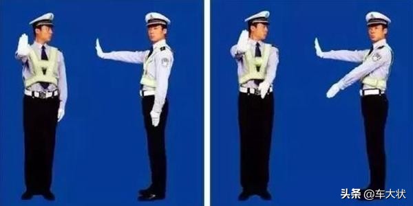 如何看懂交通警察手势图,怎么容易简便看懂交通警察手势