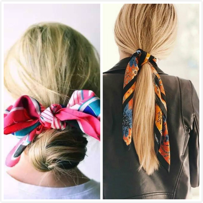 简单又时髦的丝巾系法你学到了吗,十八种丝巾系法教您变美丽