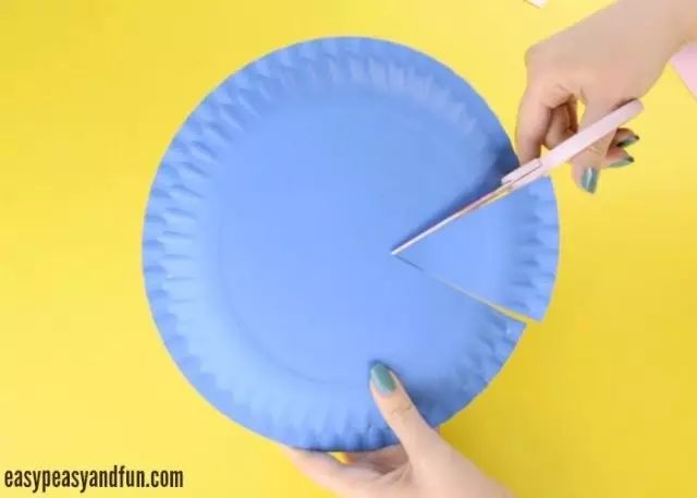 纸盘幼儿创意手工简单又漂亮,一次性纸盘特色美工作品小班