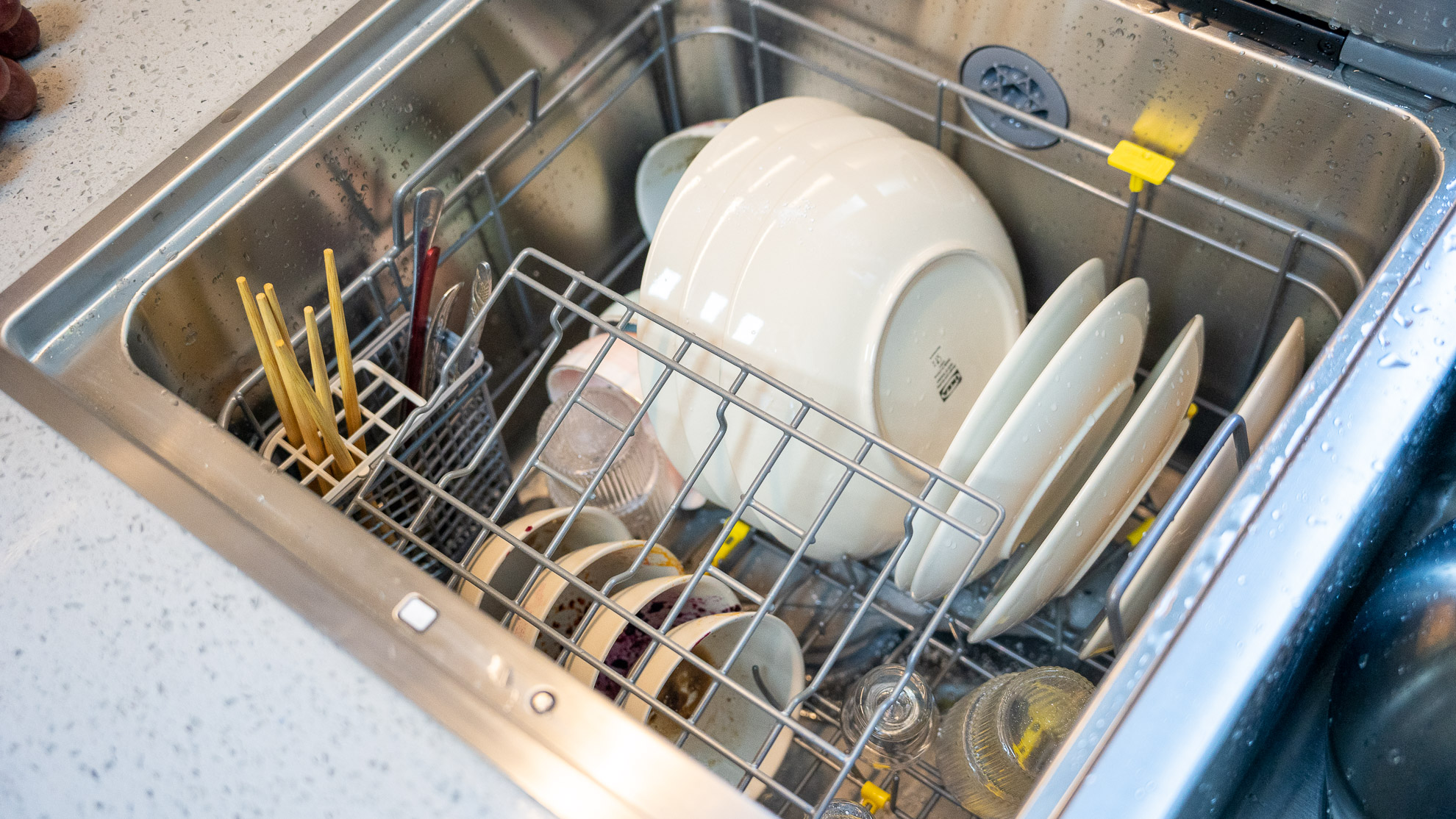 方太水槽洗碗机e5可以洗多少套,方太e5洗碗机空间