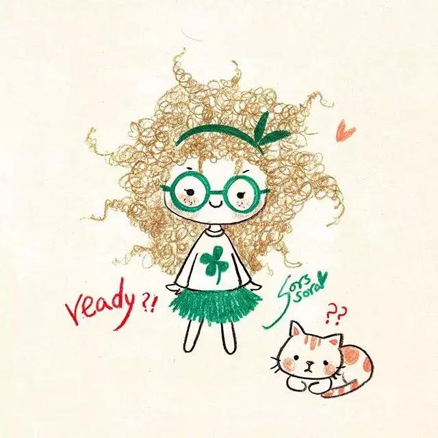 彩铅画古风人物简笔画,彩铅荷花简笔画几分钟就能学会