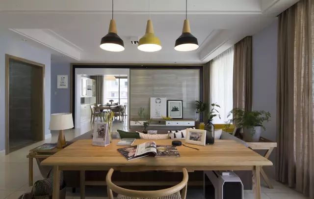 130平新家享受惬意舒适生活,130平米宜家风效果图