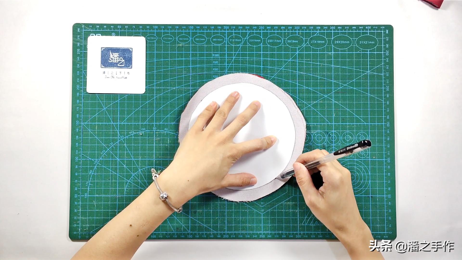 厚布料渔夫帽裁剪教程,用布料做渔夫帽的教程视频