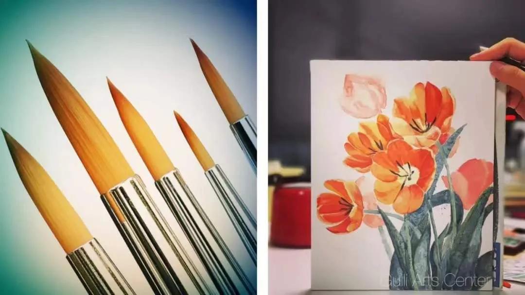 水彩画怎么使用颜料,水彩画的水彩颜料怎么选