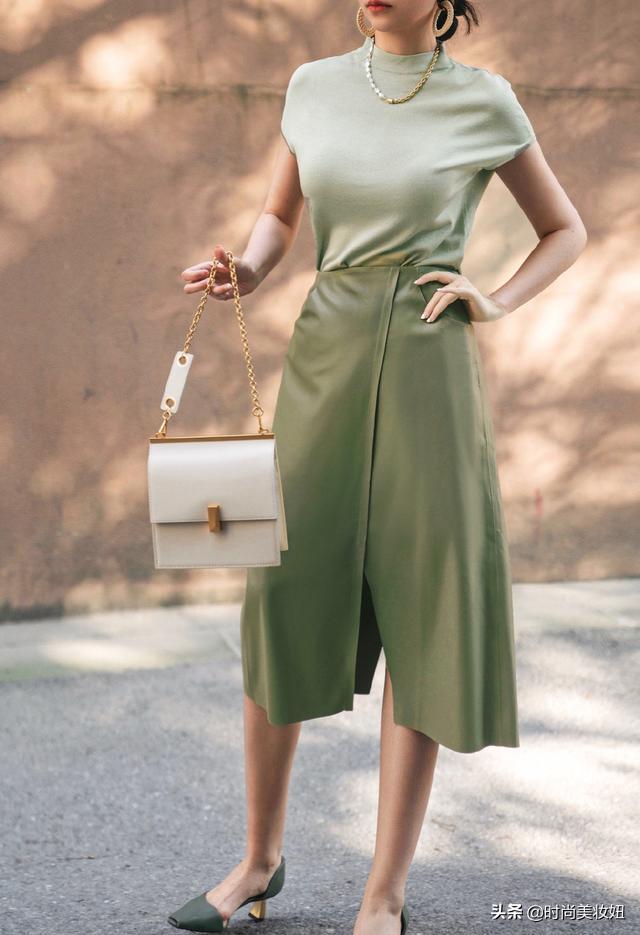 马卡龙绿色小香风怎么搭配才好看,马卡龙淡绿色搭配什么颜色高级呢