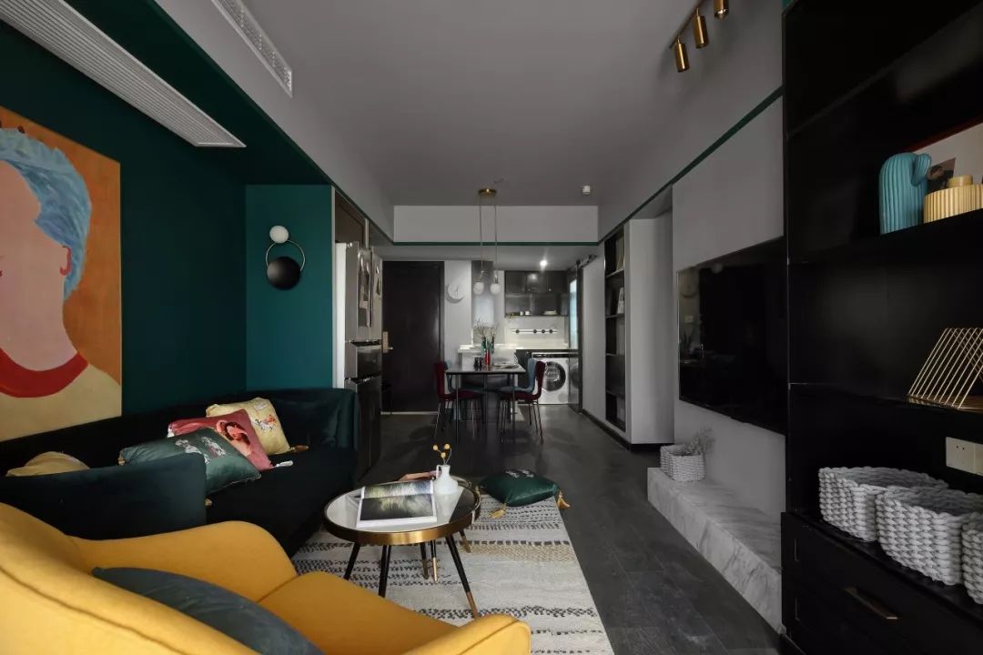 75平现代高级灰轻奢装修风格,75平现代简约风格