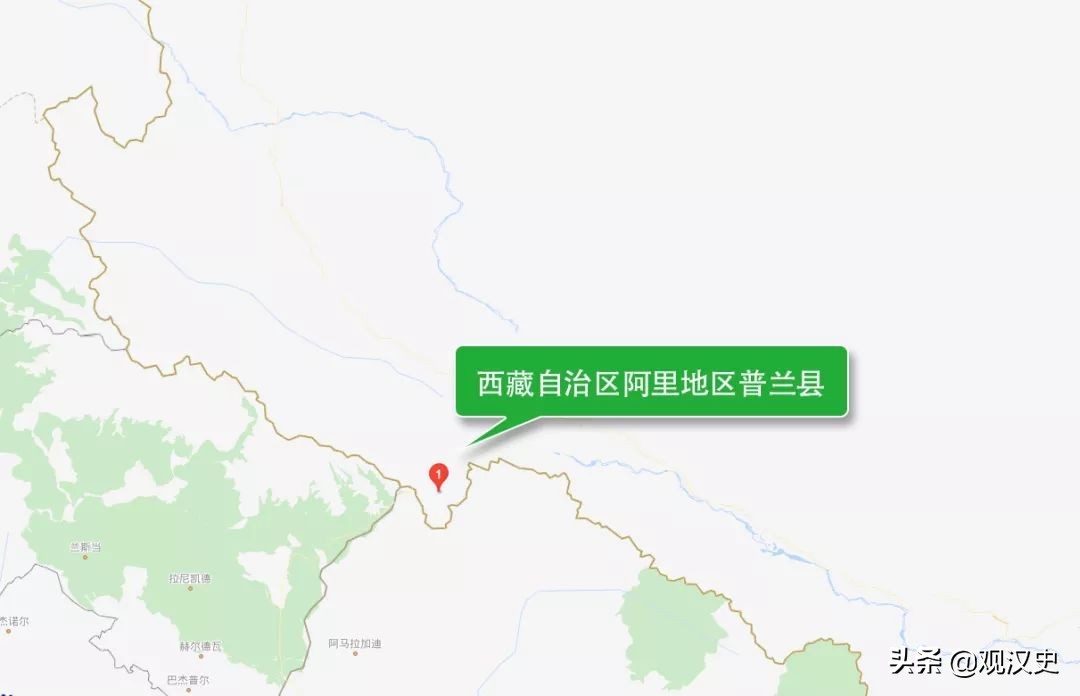 鏅叞鍘垮煄,鏅叞鍘挎斁鍦ㄥ嵃搴︾殑鍦颁綅