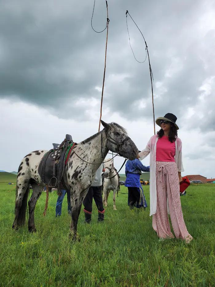 锡林郭勒草原冬天骑马,锡林郭勒盟大草原骑马
