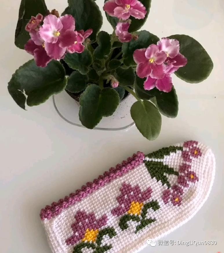 波西米亚风手工编织鞋子,针织作品50款