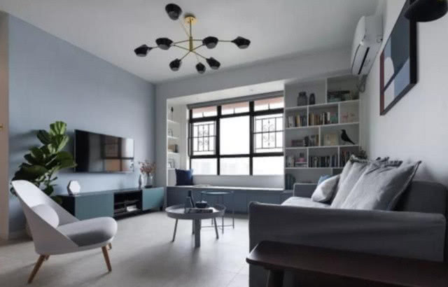 客厅不带阳台怎么设计好看,客厅半阳台设计