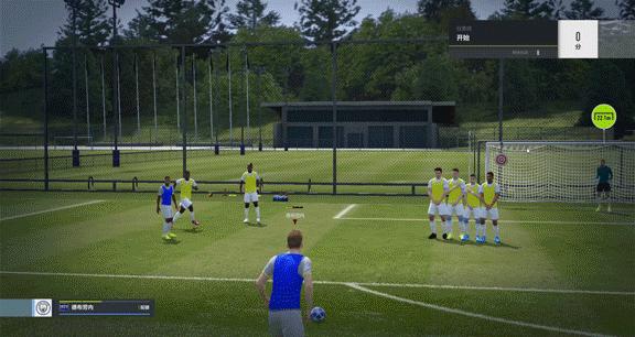 fifa足球世界任意球专项训练,fifa弧线球射门集锦