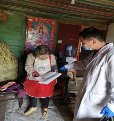 疫情下的湖北乡村医生