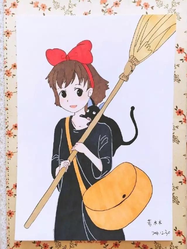 手绘头发涂色教程马克笔,touch马克笔80色手绘教程