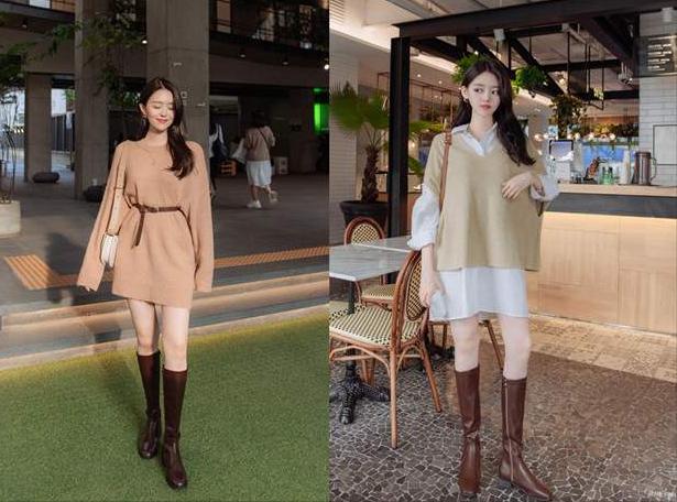 冬天靴子买白色好看还是黑色,冬天靴子女款2022款网红款