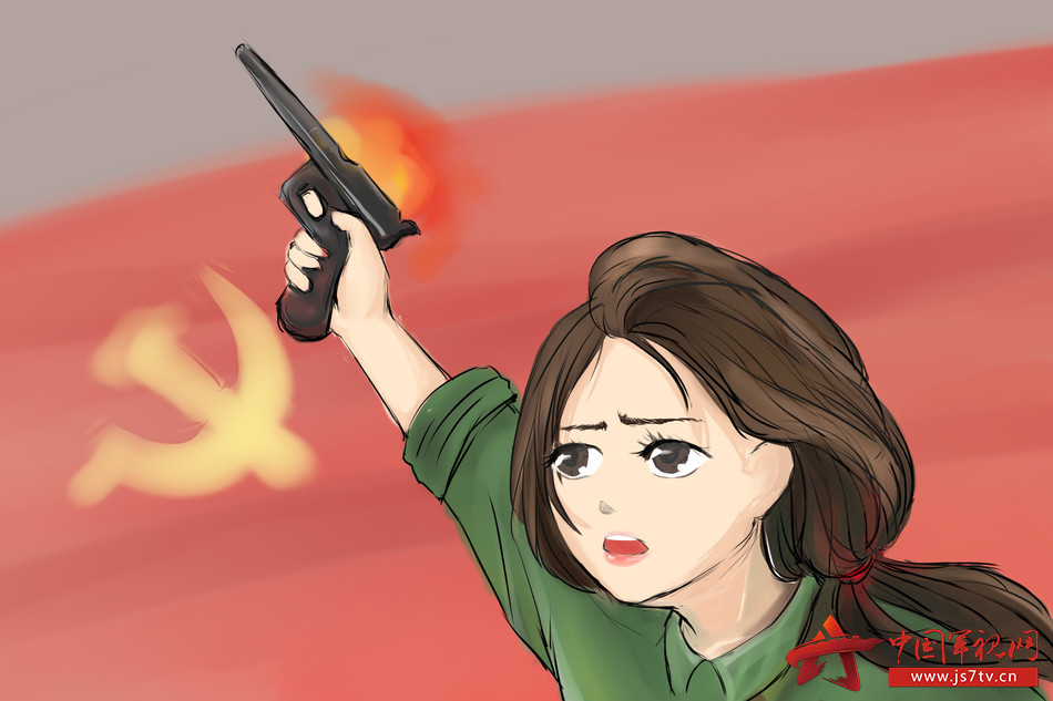 女兵的变化史漫画,漫画女兵军装照