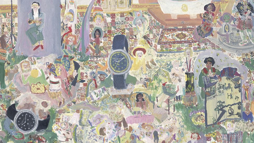 guccig-timeless手表绿,古驰g-timeless腕表男