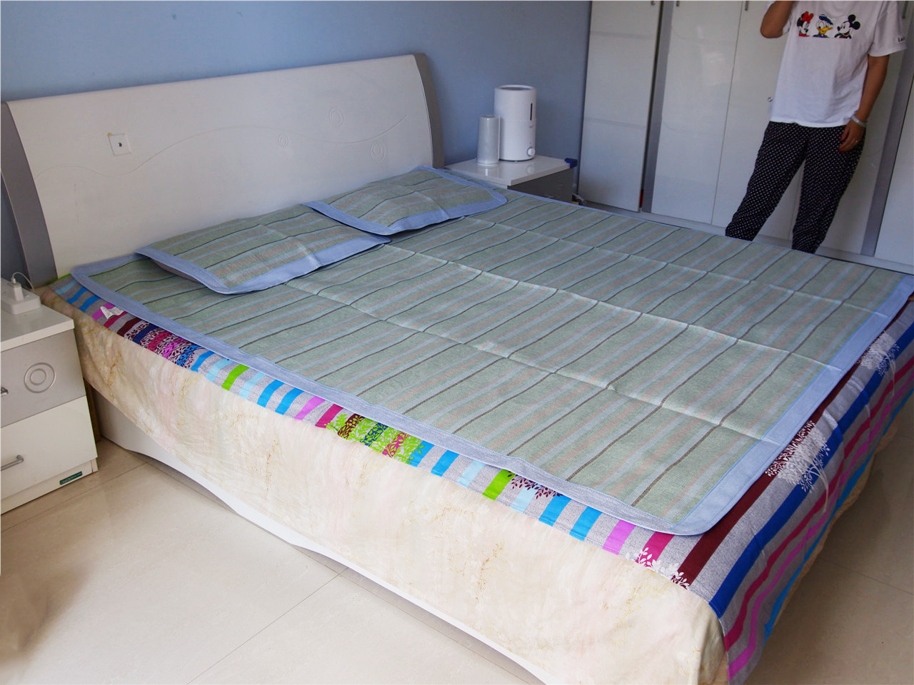 「超逸酷玩」有品COMOLIVING抗菌空调夏被凉席蒙古包蚊帐三件套