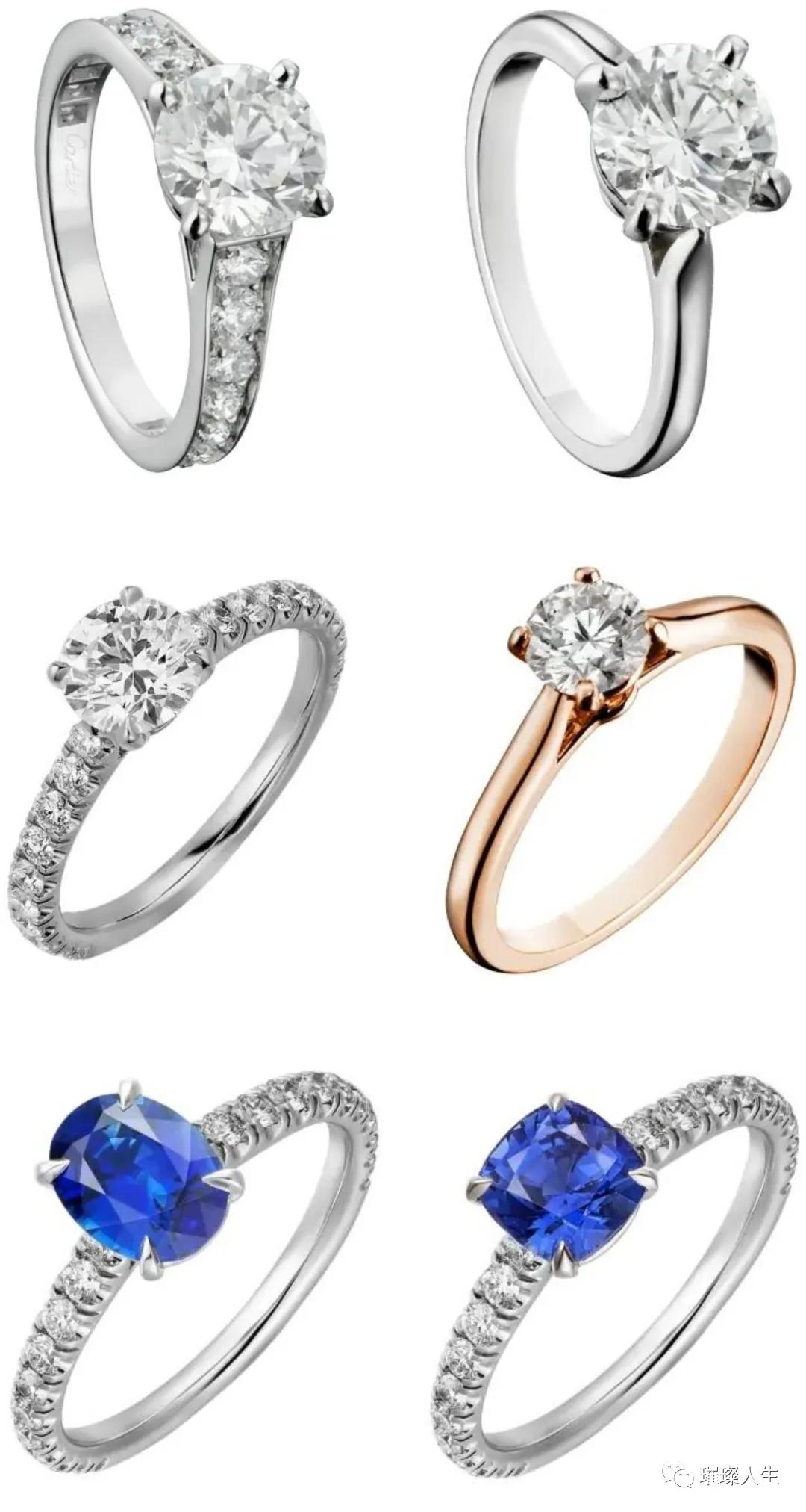 订婚钻戒推荐黄金款式,订婚钻戒最新款式以及价格