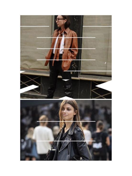 女生怎么穿出时尚搭配,机车风小个子搭配