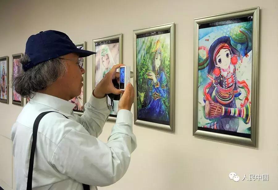 中国漫画展,漫画中的横滨中华街