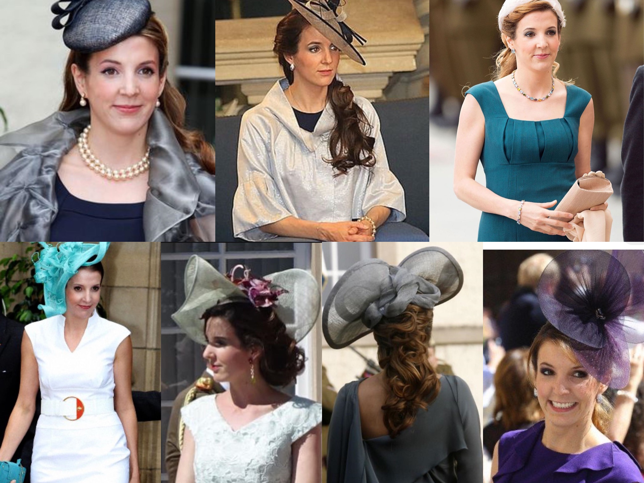 卢森堡前王妃发问，哪个头饰最好看？照片引发回忆，还难忘旧情吗