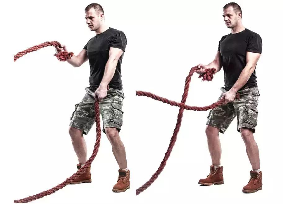 9种战绳燃脂训练,战绳的燃脂效果