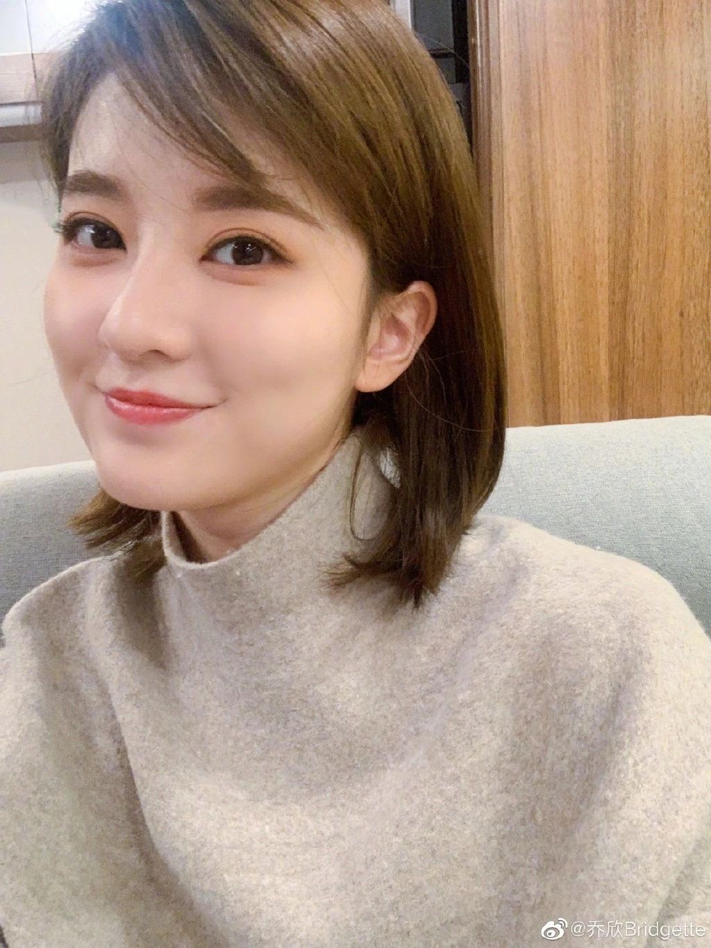 乔欣的熊猫妆照片,乔欣和熊猫眼妆